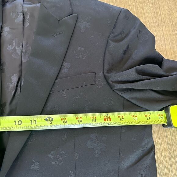 Ted Baker Jules Trim Fit Dinner Tuxedo Jacket 36R Black - Picture 13 of 14